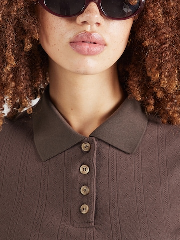 Noella Shirt 'Lenni' in Brown