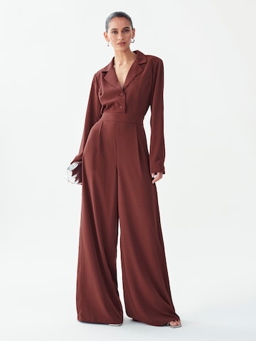 Tuta jumpsuit 'Thalia' di Willa in rosso