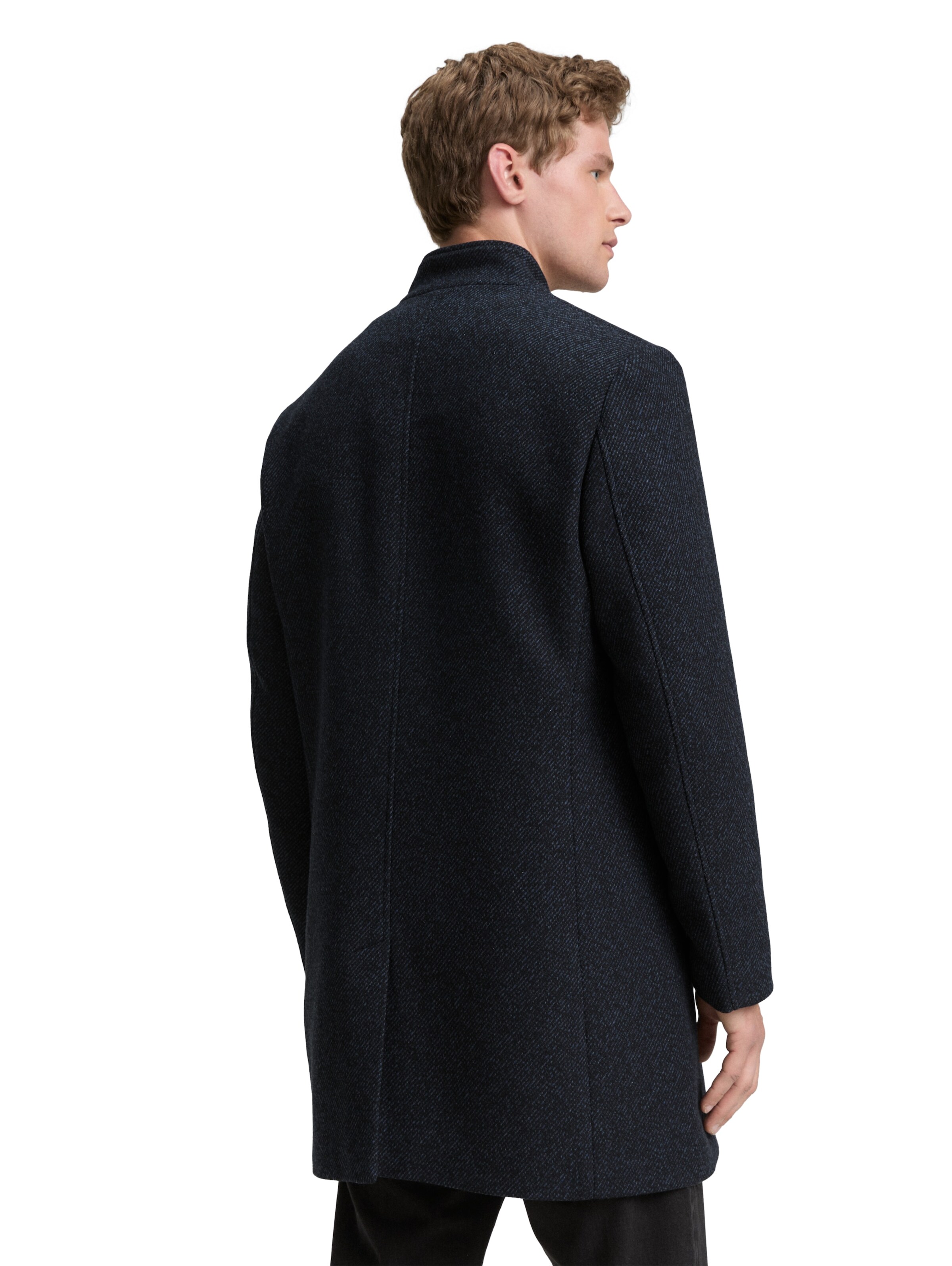TOM TAILOR DENIM Between-Seasons Coat in Blue