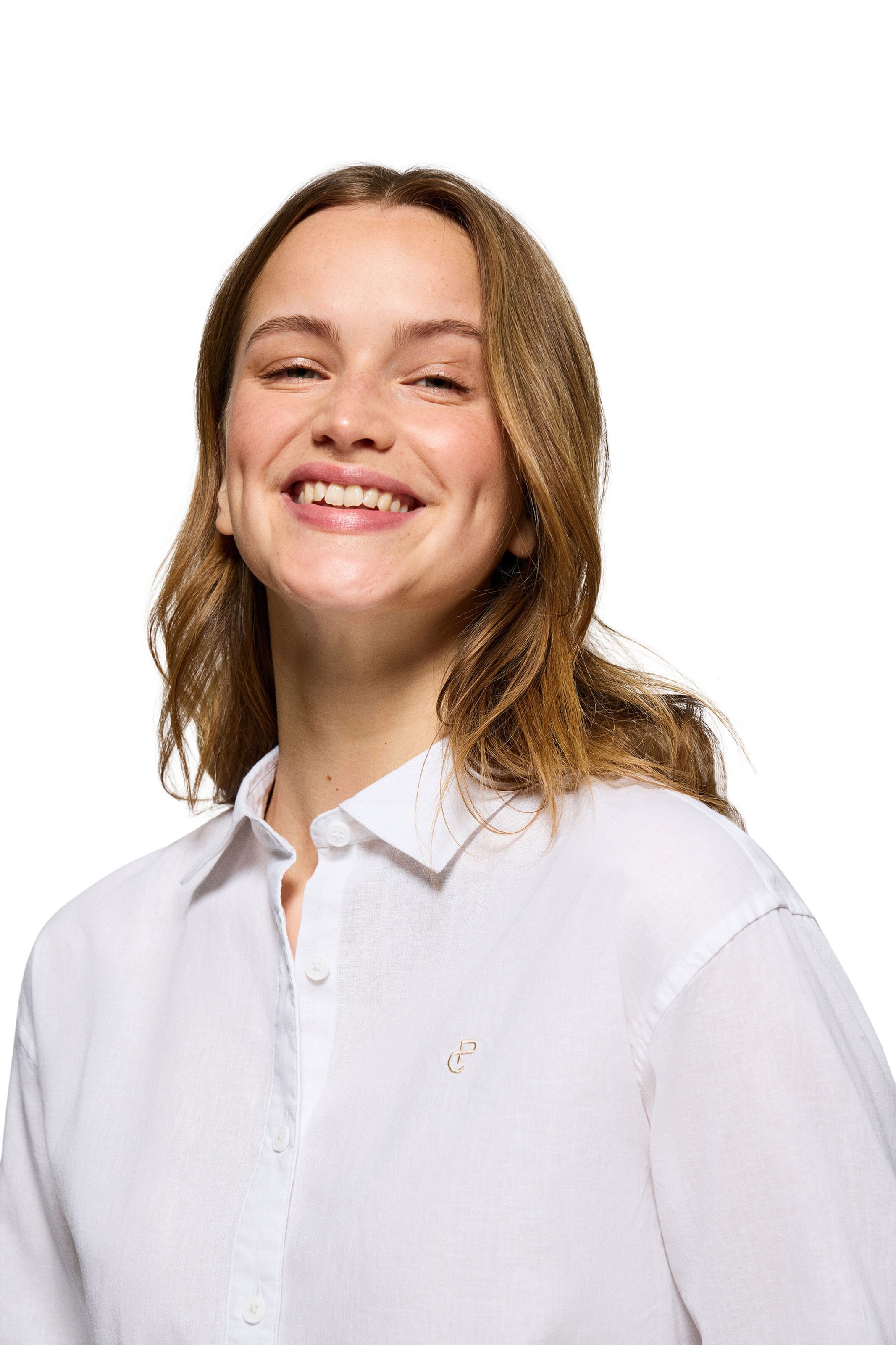 Polo Club Blouse in White