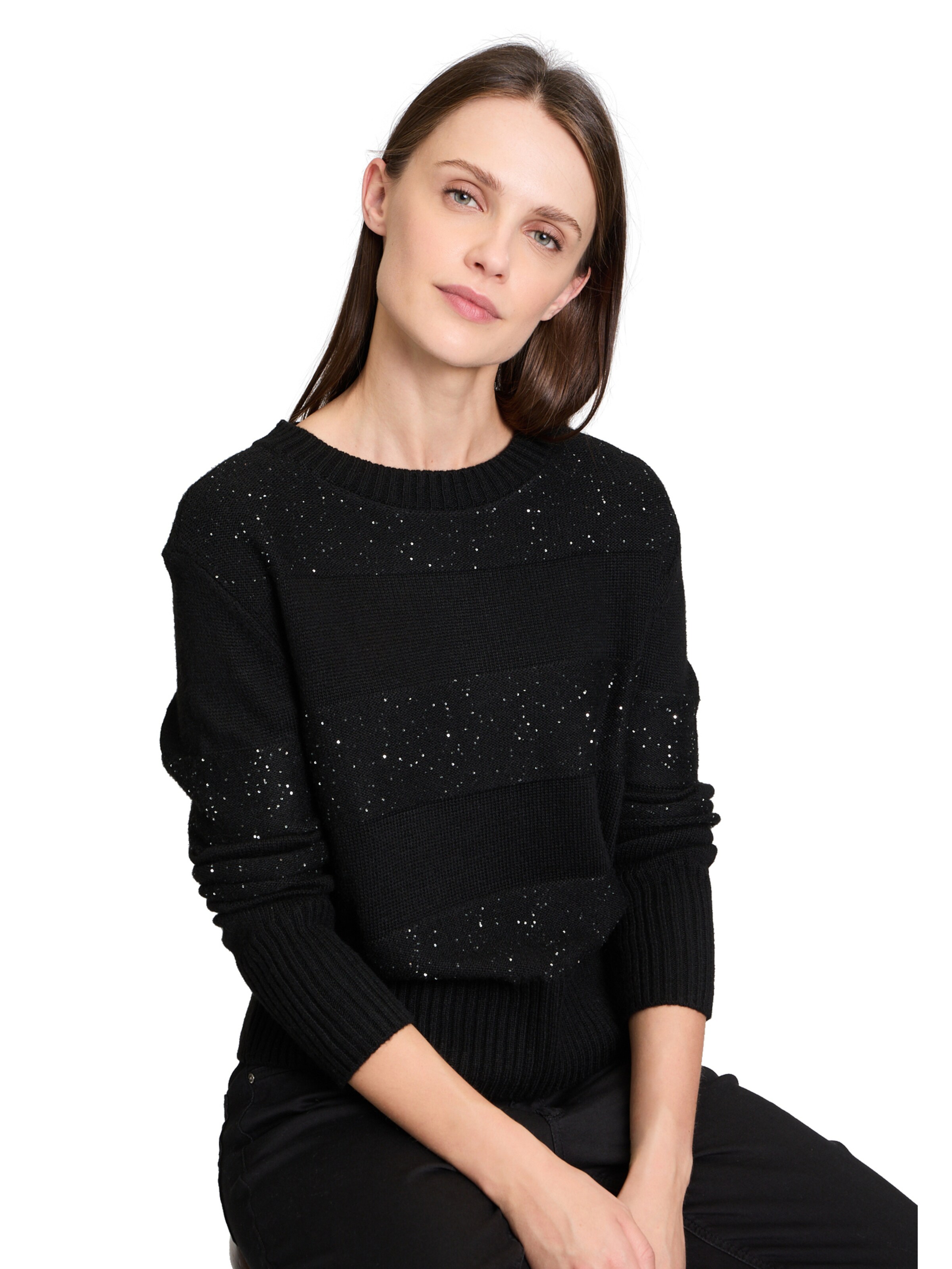 Pull-over Betty & Co en noir