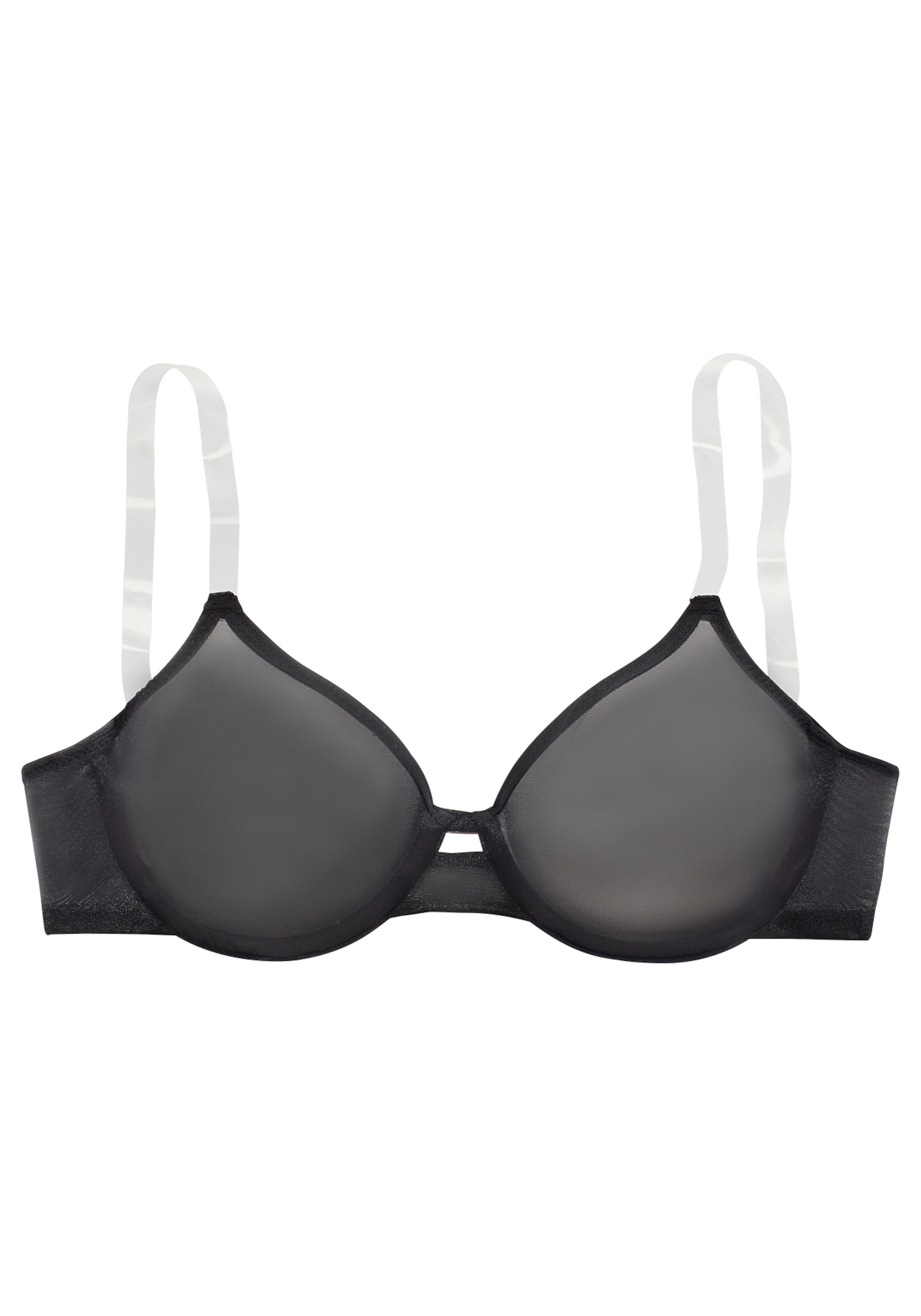 T-shirt Reggiseno di LASCANA in nero: frontale