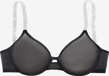 Invisible Soutien-gorge LASCANA en noir : devant