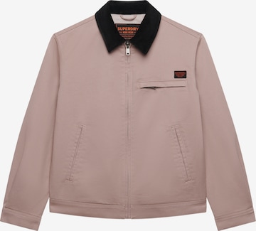 Veste mi-saison 'Ranch' Superdry & Co en marron : devant