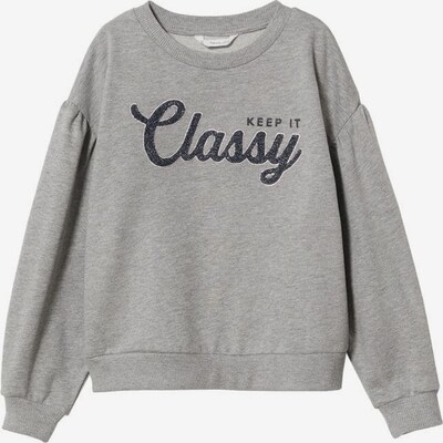 MANGO KIDS Sweatshirt 'Classy' in dunkelgrau / graumeliert, Produktansicht