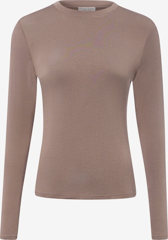 Marie Lund Shirt in Beige: front