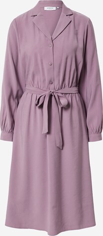 MSCH COPENHAGEN Shirt Dress 'Nilia' in Purple: front