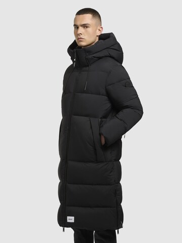 khujo Winter coat 'Rigo Matt-YM' in Black