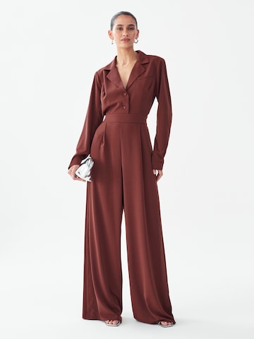 Tuta jumpsuit 'Thalia' di Willa in rosso