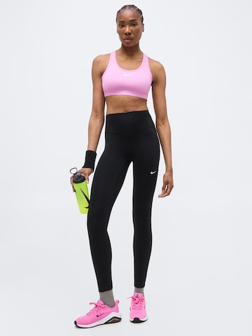 NIKE Μπουστάκι Αθλητικό σουτιέν 'SWOOSH' σε ροζ