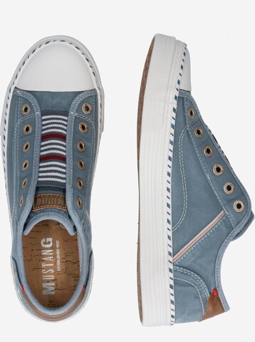 Slip on MUSTANG en bleu