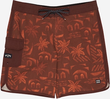 BILLABONG Swimming Trunks '73 Pro' in Red: front