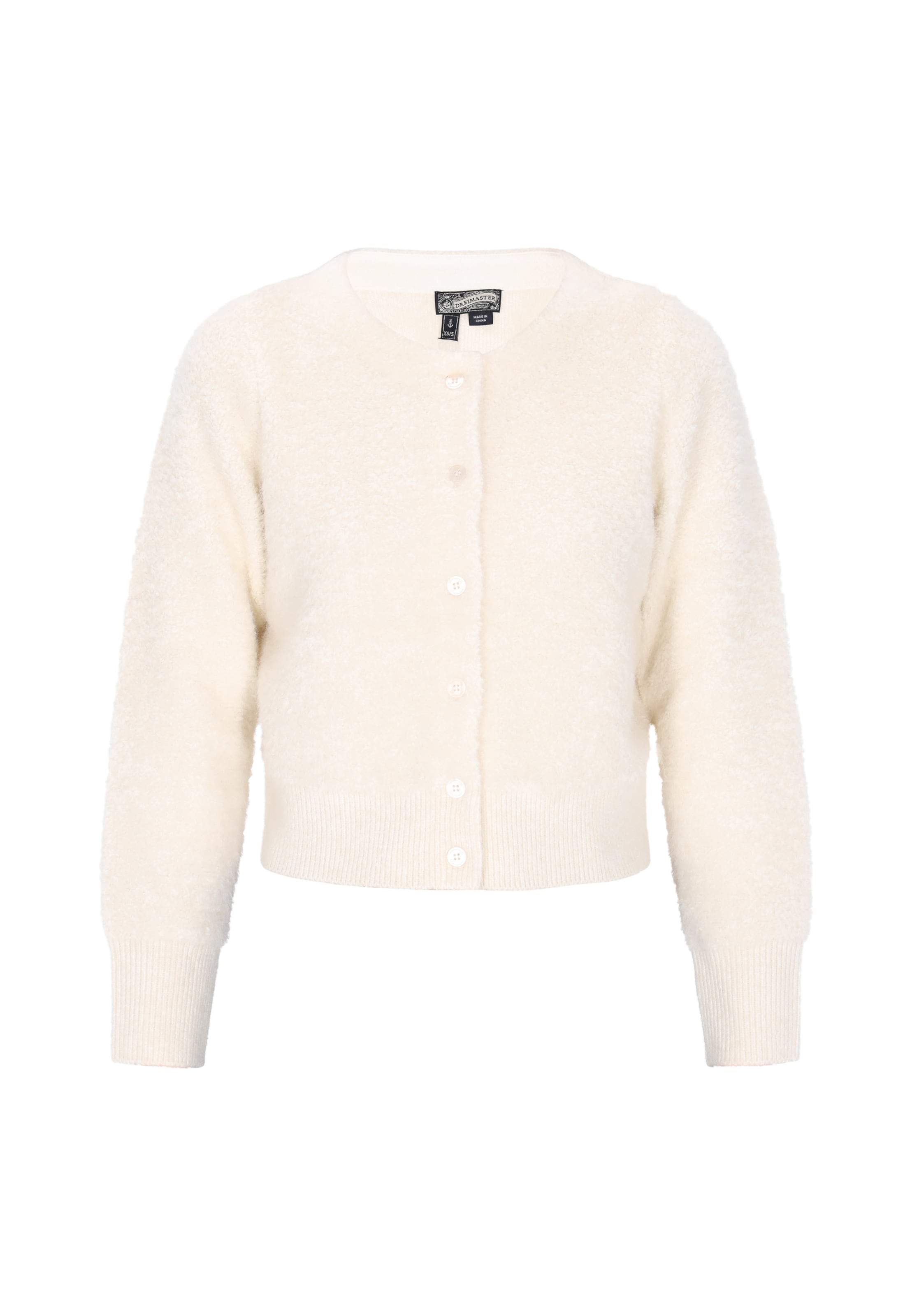 DreiMaster Vintage Cardigan i hvid: forside