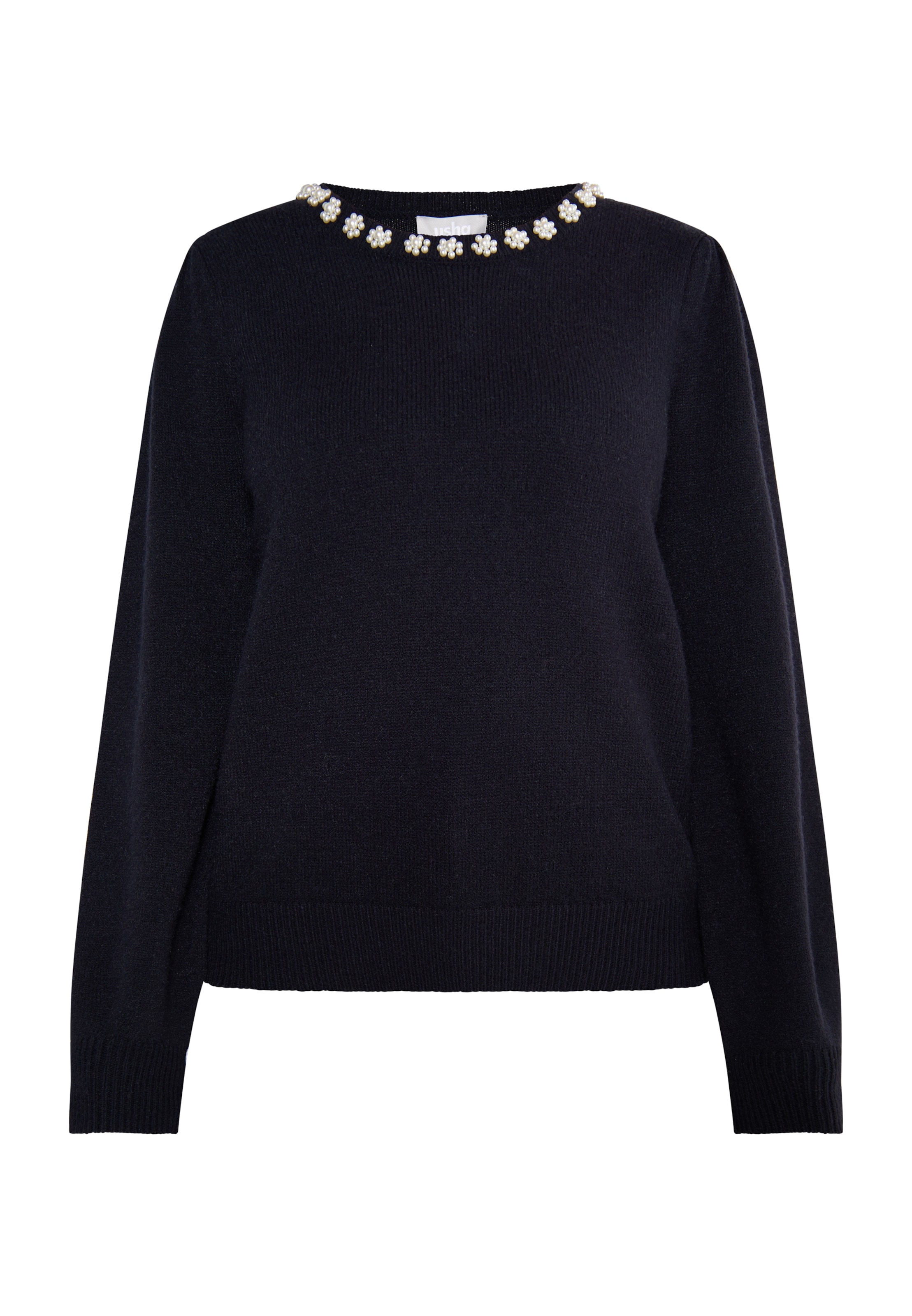 juoda Usha Megztinis 'Lurea': priekis