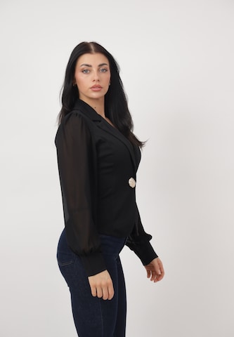 Elara Bluse in Schwarz