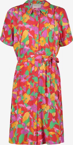 Robe-chemise Fabienne Chapot en mélange de couleurs : devant