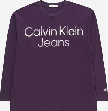 Calvin Klein Jeans Shirt 'HERO' in Purple: front