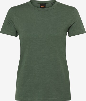 BOSS Shirt 'C_Esla' in Green: front