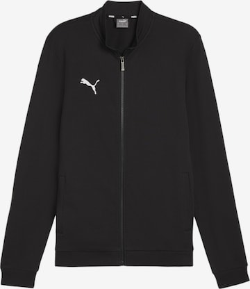 PUMA Outdoorjacke 'TeamGoal' in Schwarz: predná strana