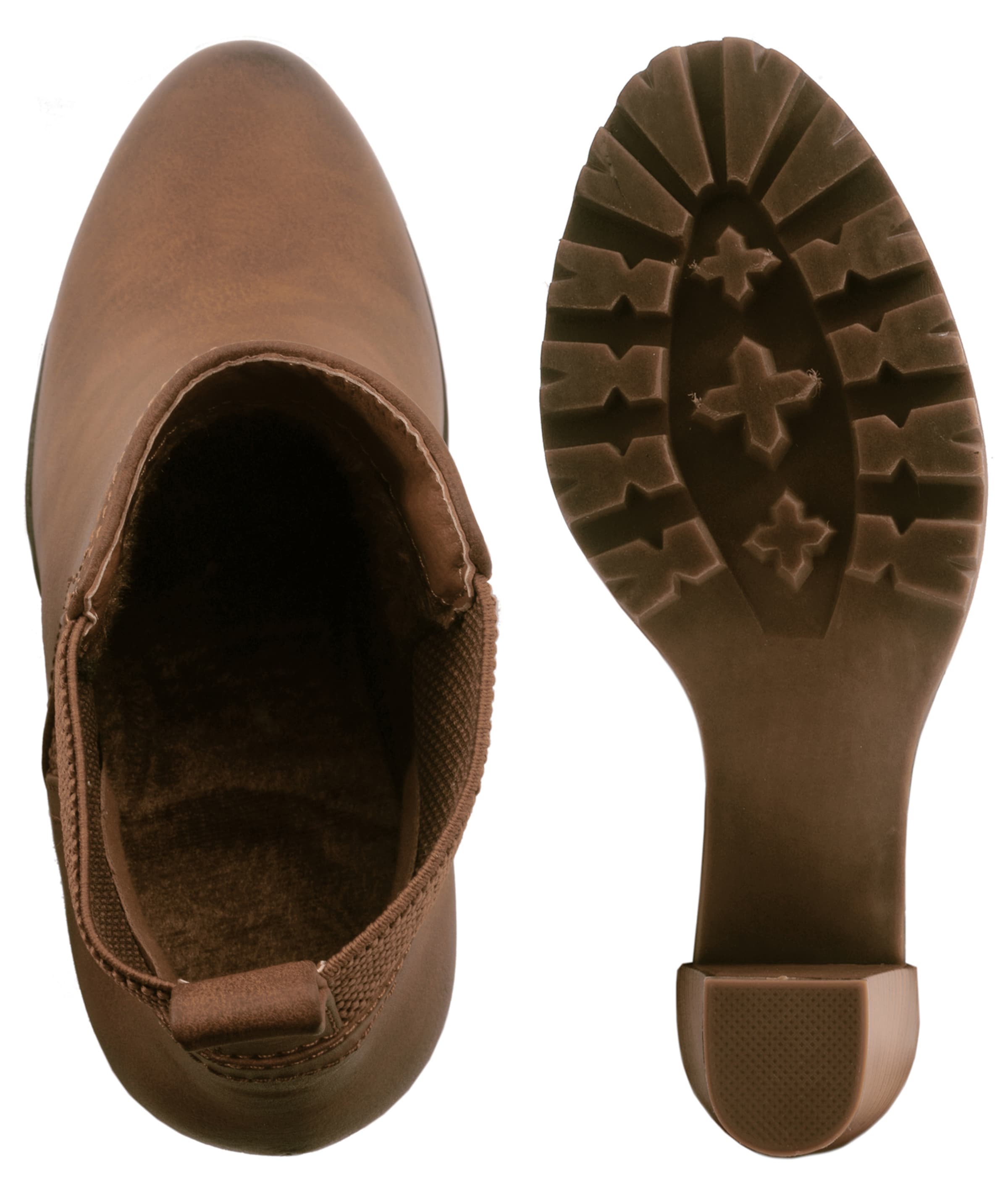 Elara Ankelstøvler i brun