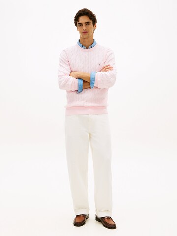 TOMMY HILFIGER Pullover in Pink