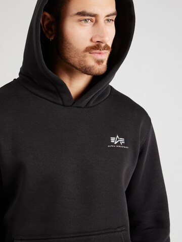 ALPHA INDUSTRIES Sweatshirt in Schwarz