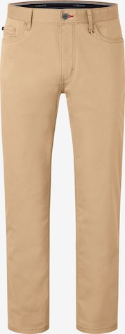 REDPOINT Regular Pants in Beige: front