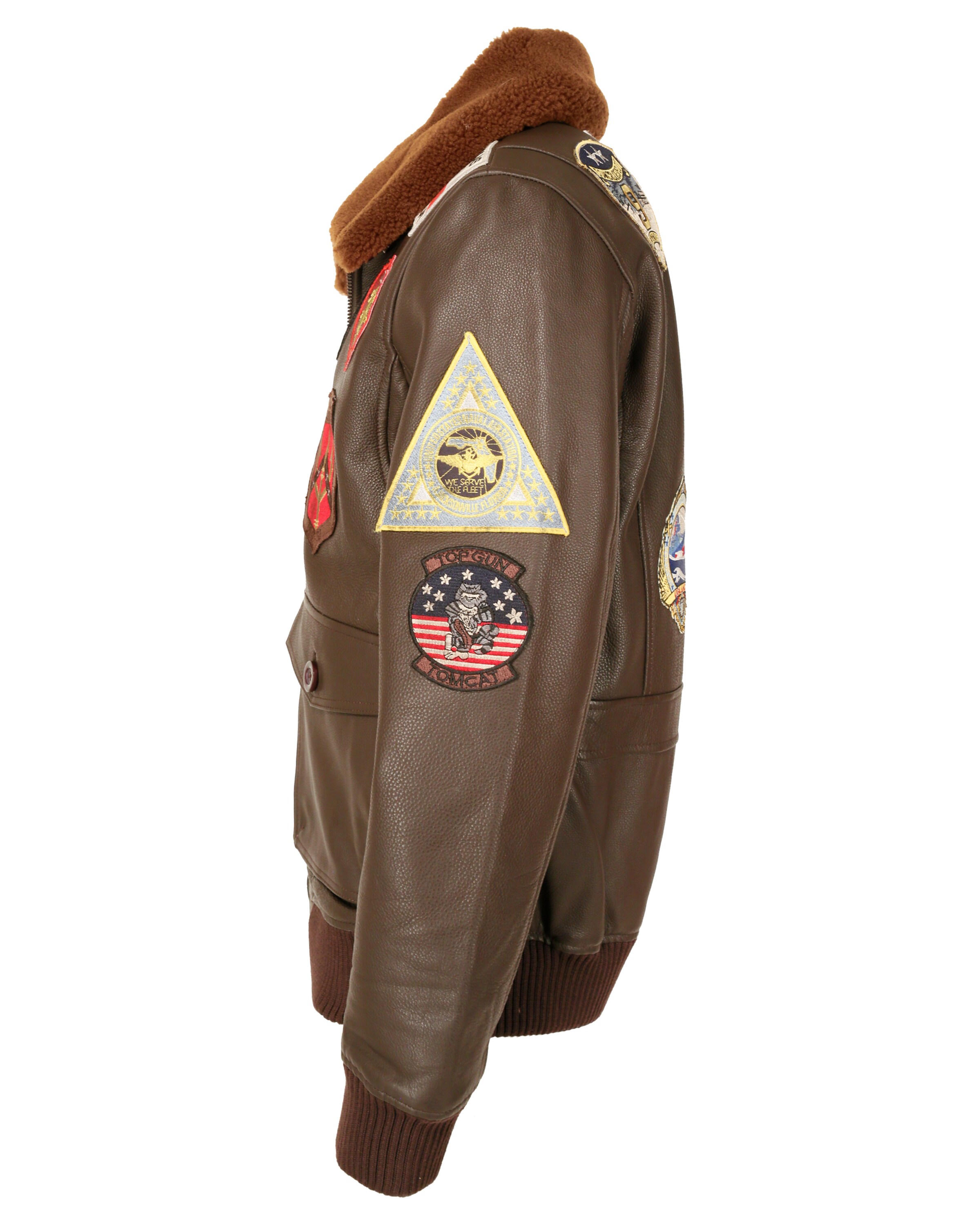 TOP GUN Jacke in Braun