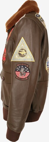 TOP GUN Between-Season Jacket in Brown