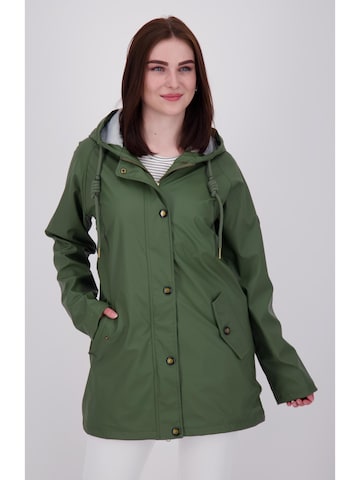 ankerglut Funktionsmantel 'Friesennerz II WMN'‌‌ in Grün: Vorderseite