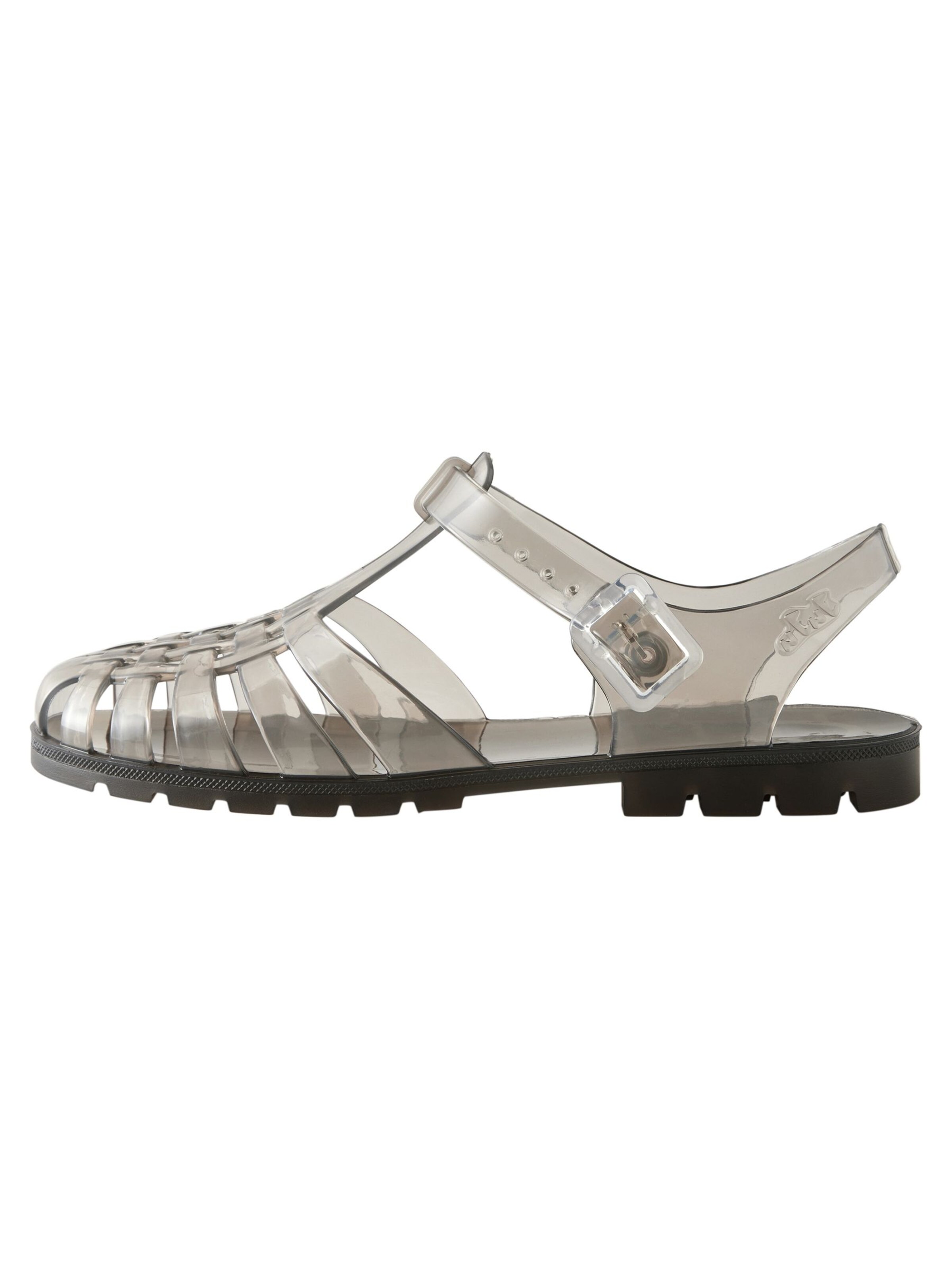 Next Σανδάλι σε γκρι: μπροστά