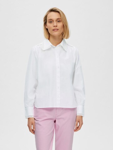 SELECTED FEMME Blouse 'VALERI' in White: front