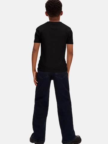 Calvin Klein Kids - Camiseta 'CK MONO LOGO SS T-SHIRT' en negro