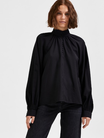 SELECTED FEMME Bluzka 'Aura' w kolorze czarny