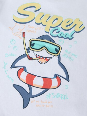 balta NAME IT Marškinėliai 'NMMFymz'