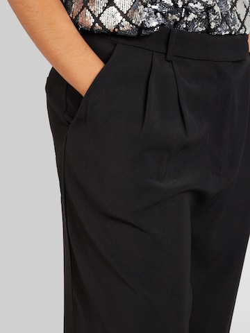 ABOUT YOU Curvy Regular Pants 'Mila' in Black