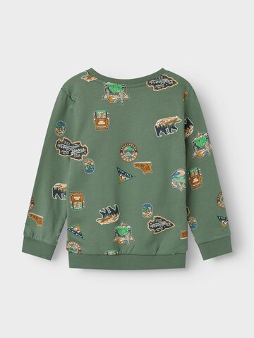 NAME IT Sweatshirt 'Nenno' in Green