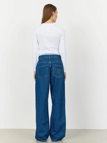 Levete Room Wide Leg Jeans 'Kosa' in Blau