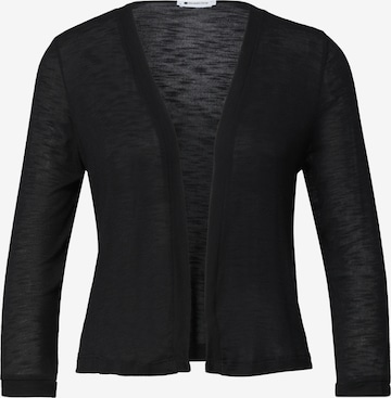 STREET ONE Strickjacke in Schwarz: Vorderseite