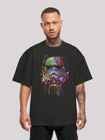 F4NT4STIC Shirt 'Star Wars' in Black: front