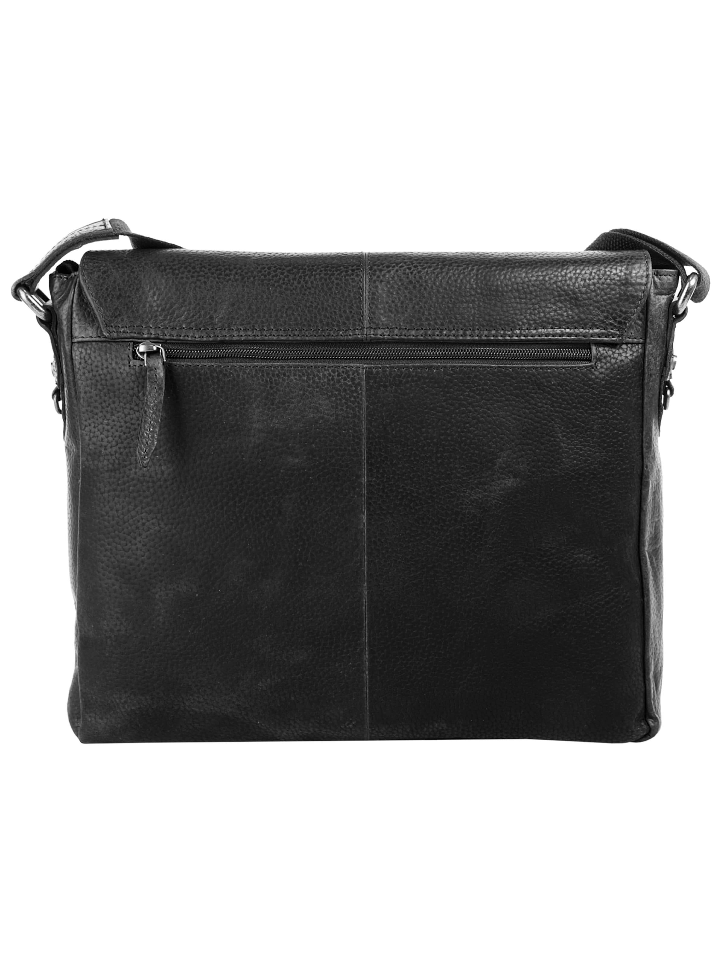 BODENSCHATZ Messenger 'Bodenschatz Umhängetasche' in Black