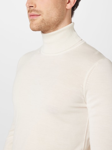 BOSS Black Sweater 'Musso' in White