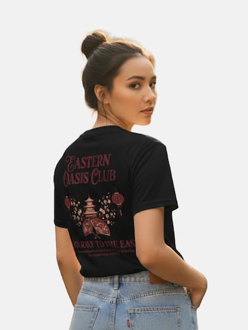 RoamLikeSummer Shirt 'Eastern Oasis Club' in Black
