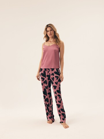 ESOTIQ Pyjama‌‌‌ in Lila: Vorderseite