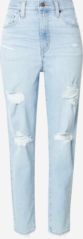 LEVI'S ® Alt kitsenev Teksapüksid 'High Waisted Mom Jean', värv sinine: eest vaates