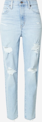 LEVI'S ® Tapered Jeans 'High Waisted Mom Jean' in Blue: front