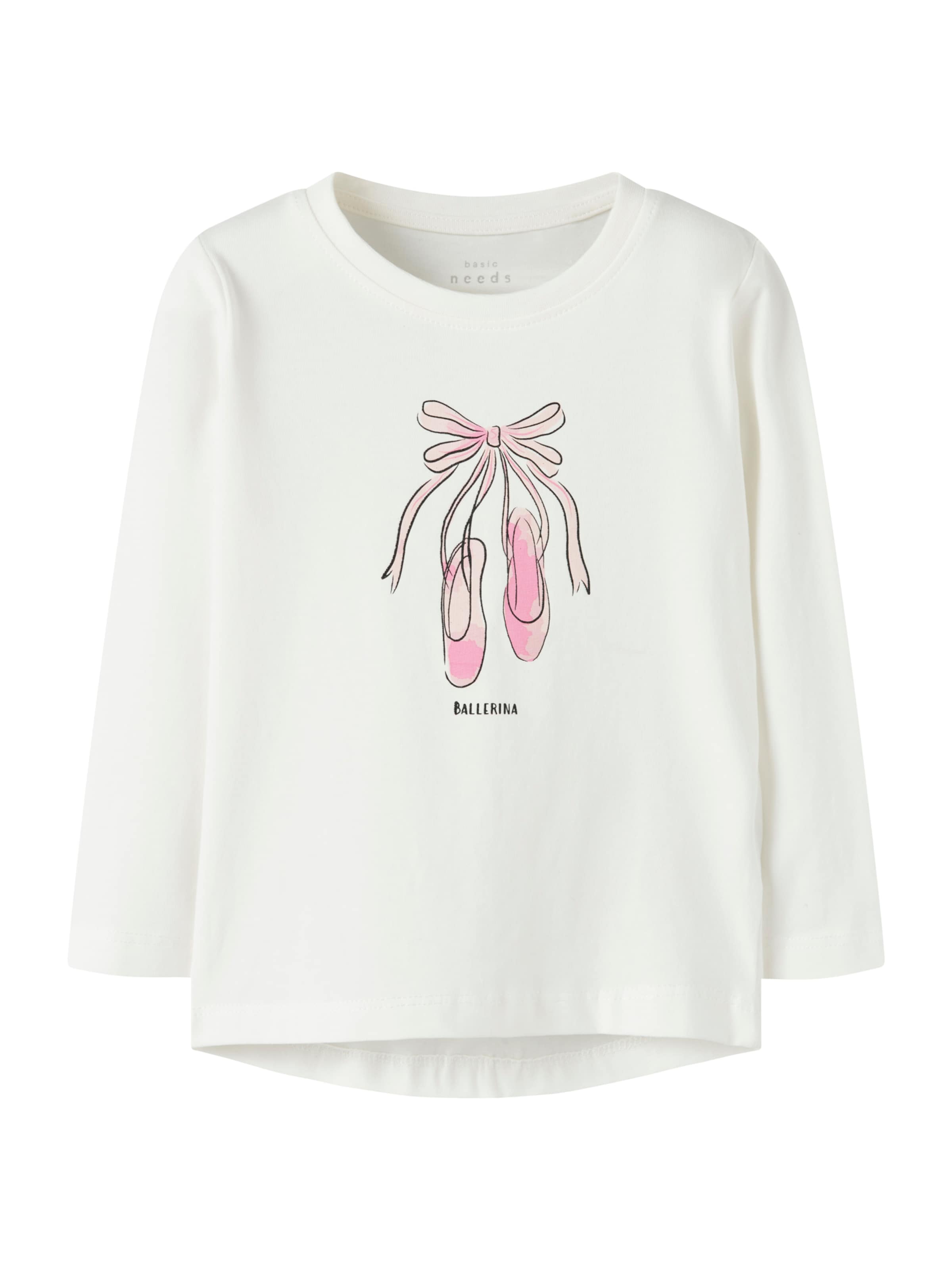 Maglietta 'NMFVIX' NAME IT di colore cipria / rosa antico / nero / bianco, Visualizzazione prodotti