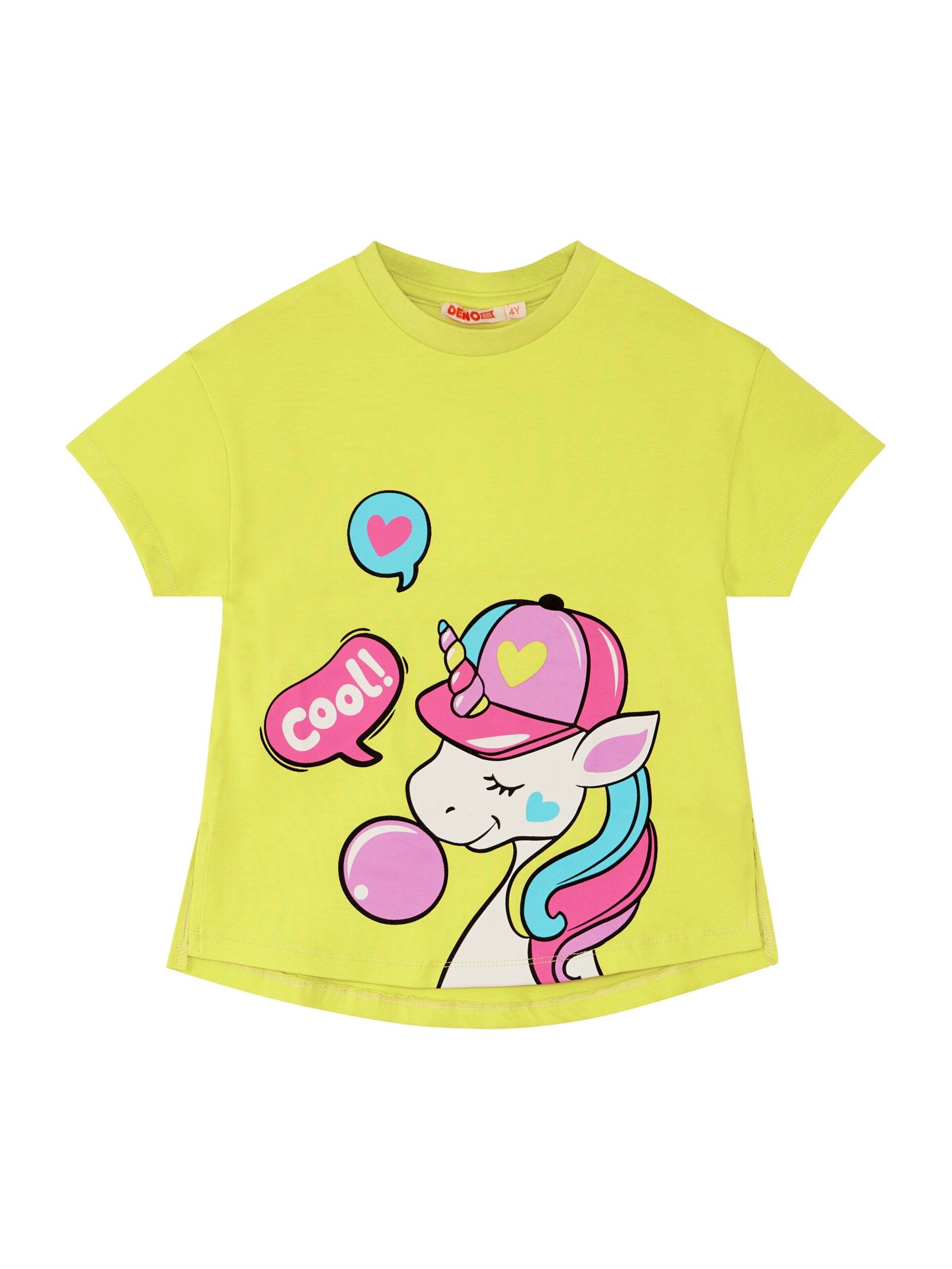 Denokids Trainingspak 'Cool Unicorn' in Groen