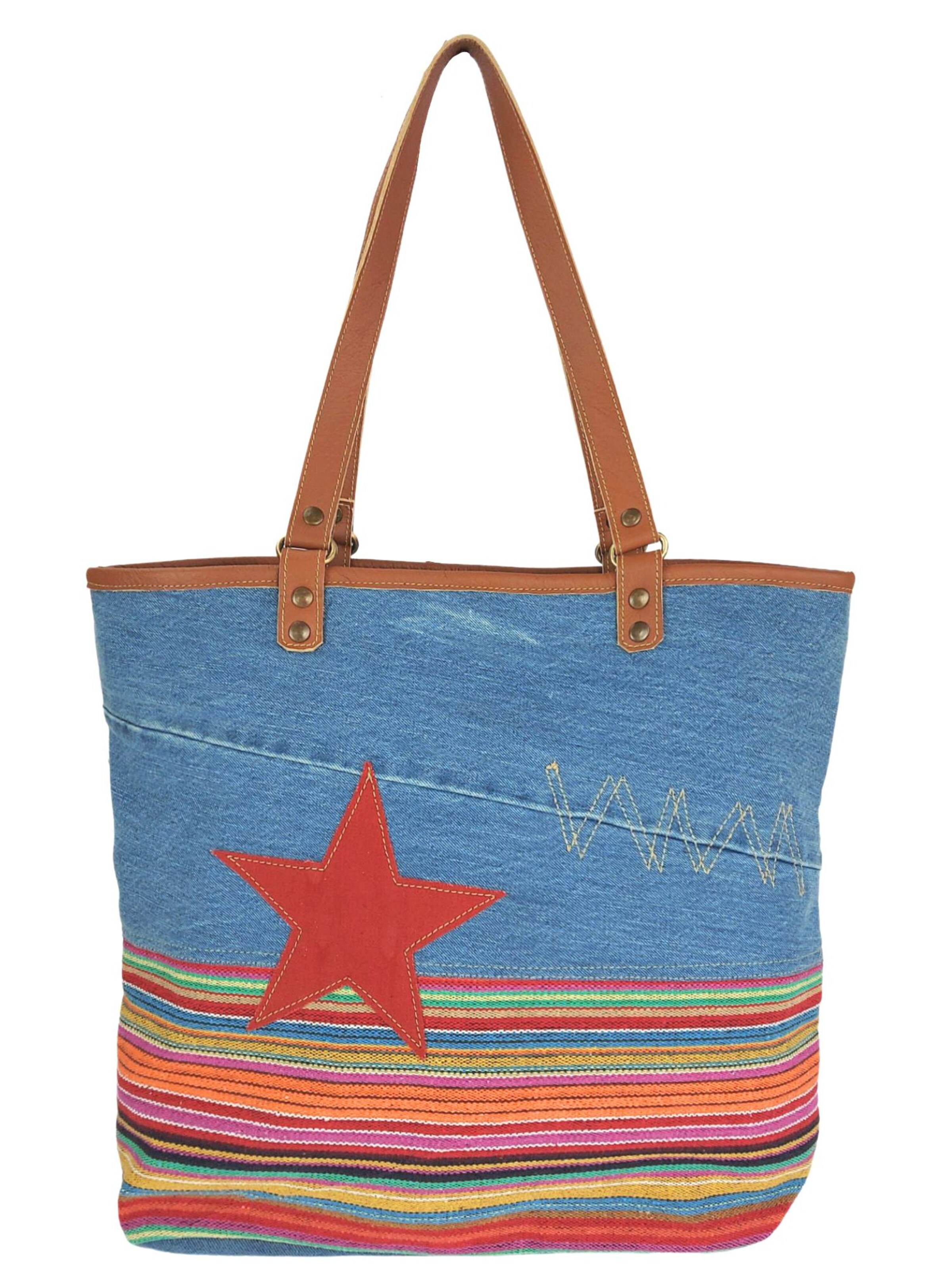 Sunsa Shopper 'Sunsa' in Blue: front