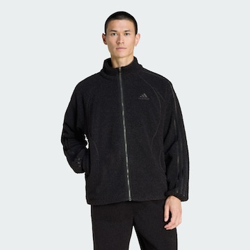 Veste en polaire 'TEAMGEIST' ADIDAS ORIGINALS en noir : devant